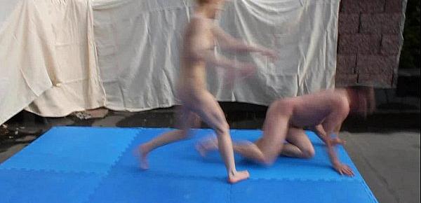  Mixed Kickboxing Ending With Loser Orally Pleasuring Winner